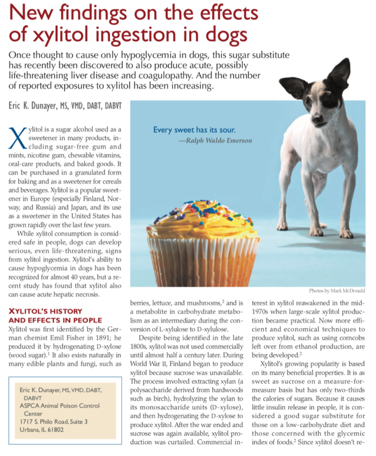 New findings Effects of XYLITOL Ingestion I Love My New White Magic